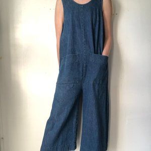 Ilana Kohn Milo Denim Jumpsuit size medium